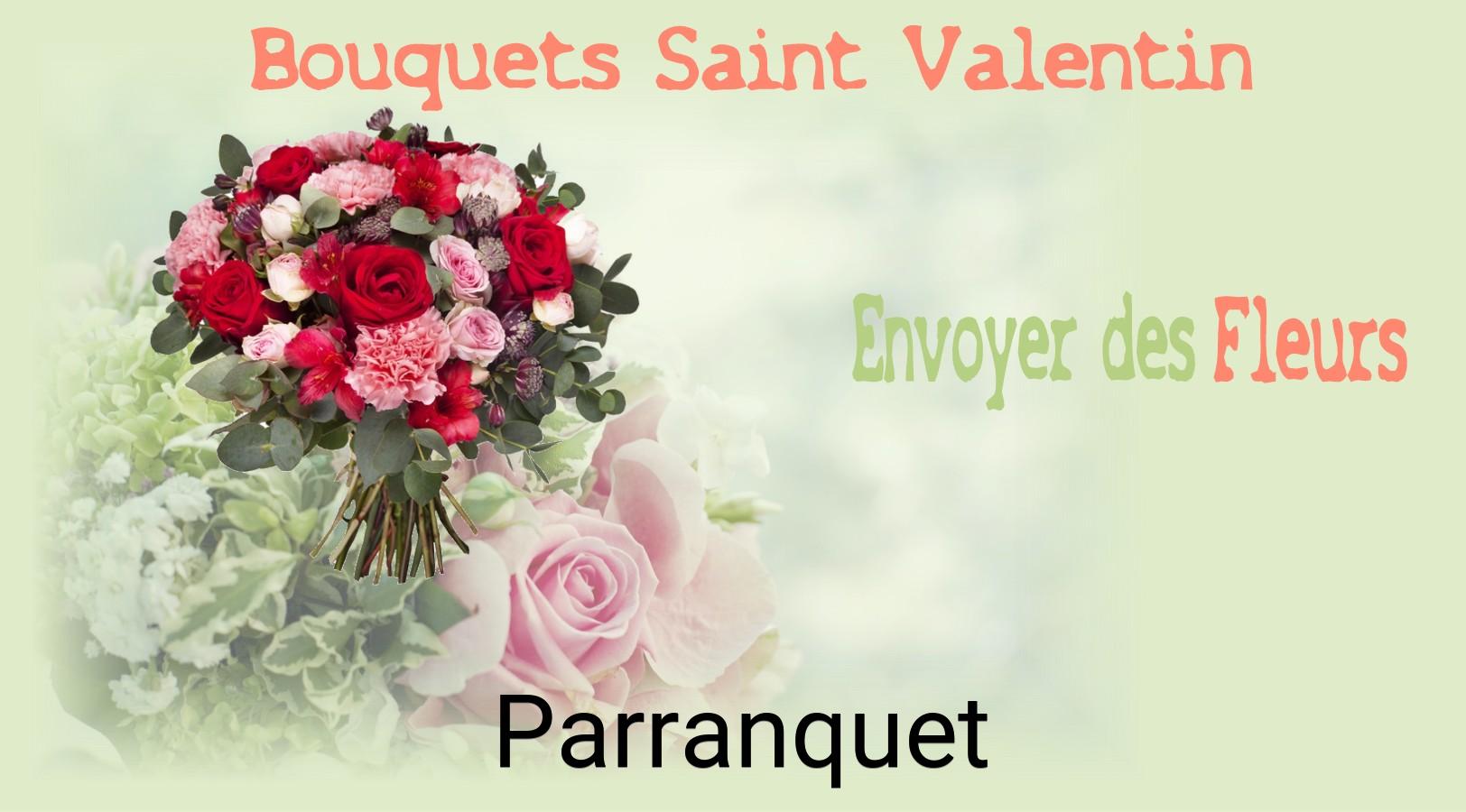 Roses de Saint-Valentin livrées à Parranquet